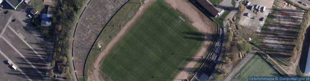 Zdjęcie satelitarne Stadion KS Chemik