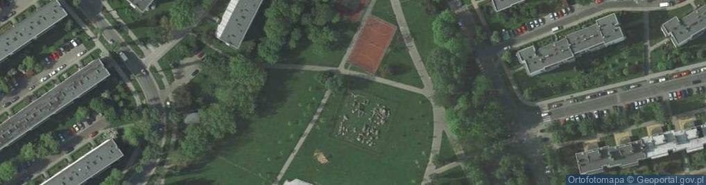 Zdjęcie satelitarne Trial Park Mistrzejowice