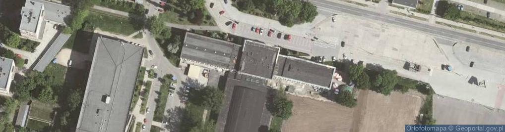 Zdjęcie satelitarne TS Wisła Kraków
