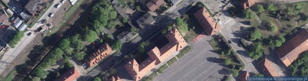 Zdjęcie satelitarne Centrum Szkolenia Artylerii i Uzbrojenia im. gen. Józefa Bema