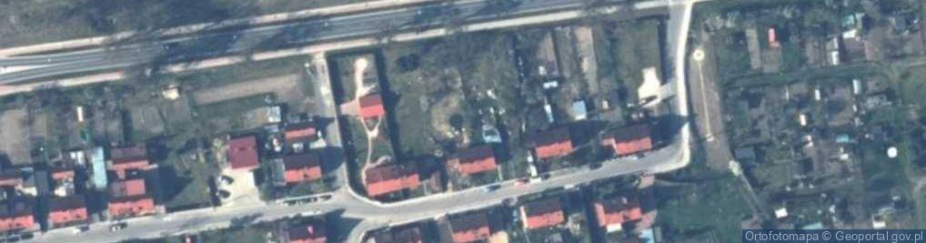 Zdjęcie satelitarne Nowe powojenne Białe Koszary