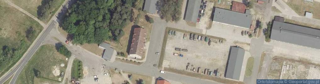 Zdjęcie satelitarne Ośrodek Szkolenia Poligonowego Wojsk Lądowych