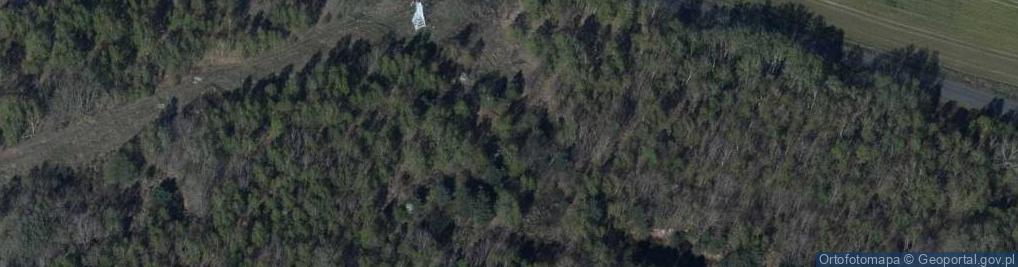 Zdjęcie satelitarne Plac Ćwiczeń Taktycznych