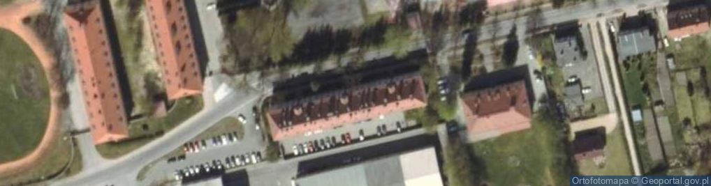 Zdjęcie satelitarne Placówka Żandarmerii Wojskowej w Morągu