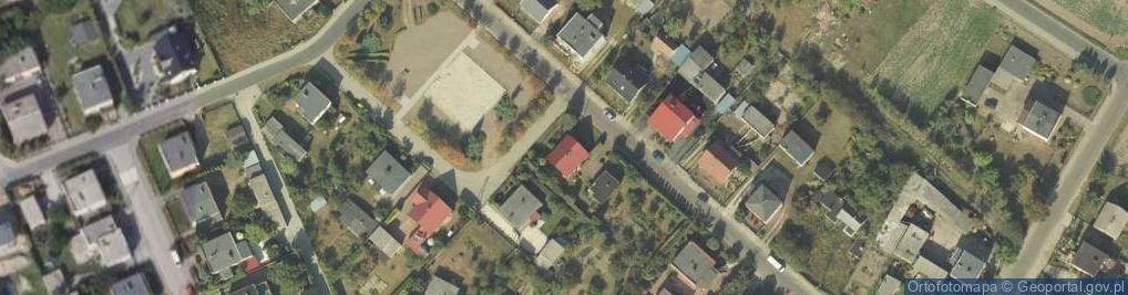Zdjęcie satelitarne Hałas Tadeusz Sklep Wielobranżowy - Obuwie