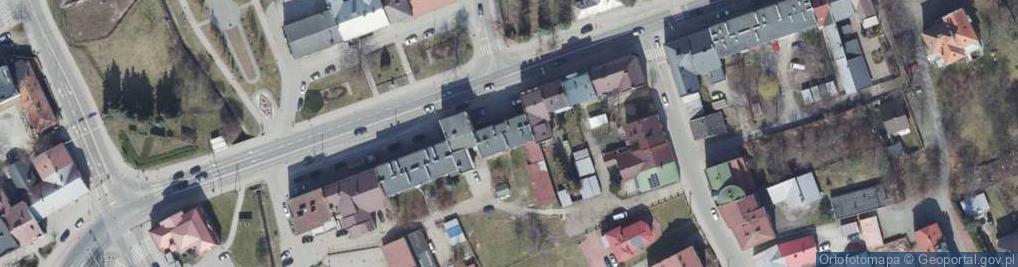Zdjęcie satelitarne Sklep Obuwniczy z Poręba K Matłok