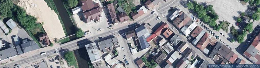 Zdjęcie satelitarne Sklep Wielobranżowy Kacper