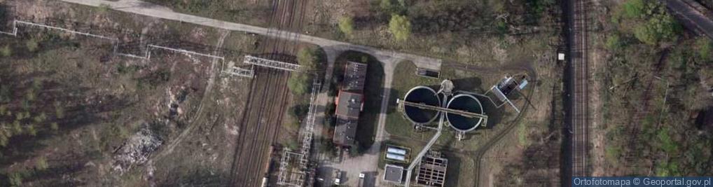 Zdjęcie satelitarne Centralna Stacja Neutralizacji