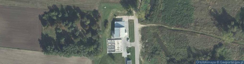 Zdjęcie satelitarne Komunalny Zakład Oczyszczania w Werbkowicach