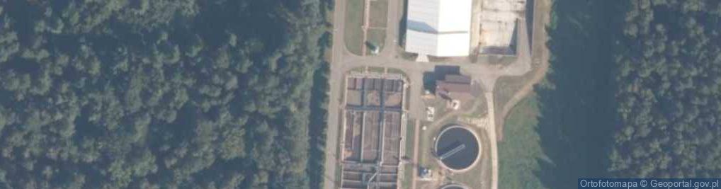Zdjęcie satelitarne Mierzeja