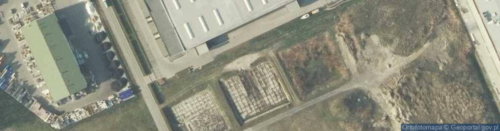 Zdjęcie satelitarne Oczyszczalnia Ścieków PWiK we Wrześni