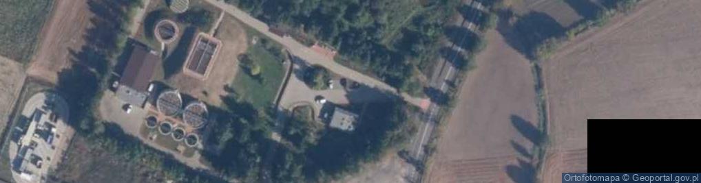 Zdjęcie satelitarne Oczyszczalnia ścieków w Kaczorach