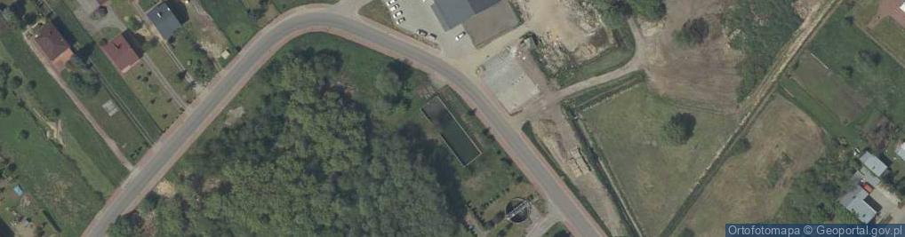Zdjęcie satelitarne Oczyszczalnia ścieków w Lubaczowie