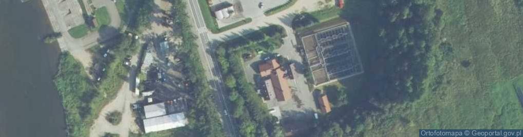 Zdjęcie satelitarne Oczyszczalnia ścieków w Szczawnicy