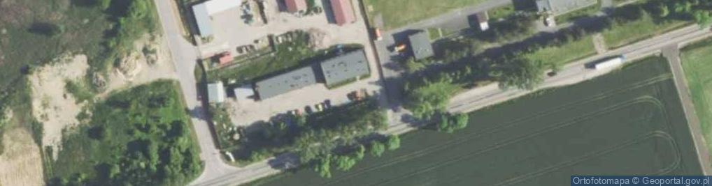 Zdjęcie satelitarne Oczyszczalnia Ścieków