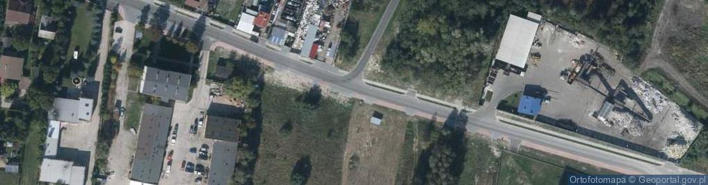 Zdjęcie satelitarne Tomaszów Lubelski - Sznury