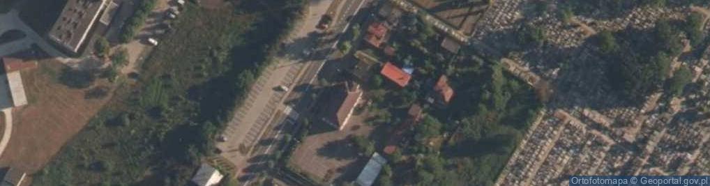 Zdjęcie satelitarne Oddział 'Jurajski' PTTK w Wieluniu