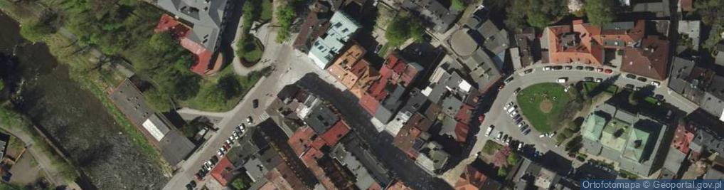 Zdjęcie satelitarne Oddział PTTK 'Beskid Śląski'