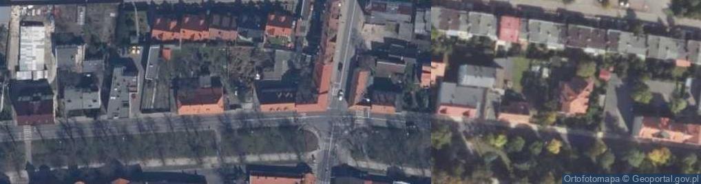 Zdjęcie satelitarne Oddział PTTK 'Rawicz'