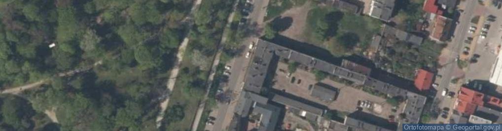 Zdjęcie satelitarne Oddział PTTK 'Szaniec' w Skierniewicach