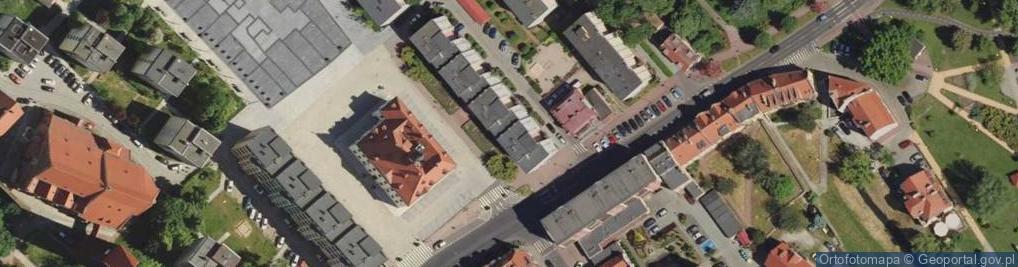 Zdjęcie satelitarne Oddział PTTK 'Zagłębie Miedziowe' w Lubinie