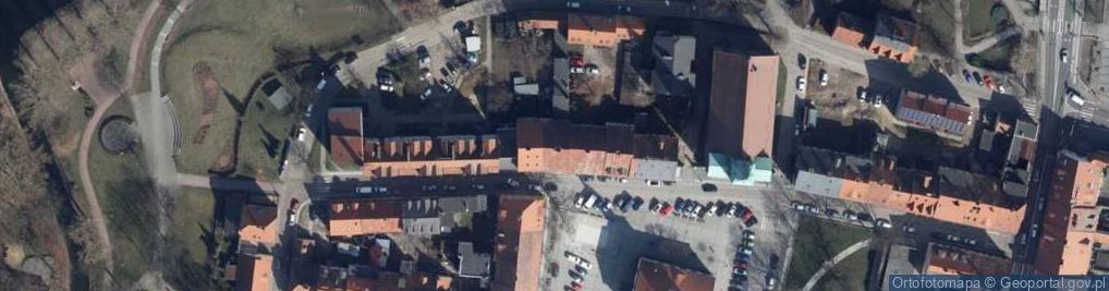 Zdjęcie satelitarne Oddział PTTK 'Ziemi Międzyrzeckiej'