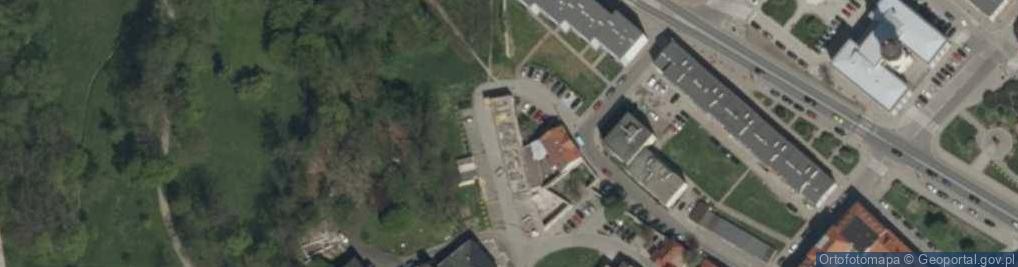 Zdjęcie satelitarne Oddział PTTK Centrum Edukacji Ekologicznej w Strzelcach Opolskich