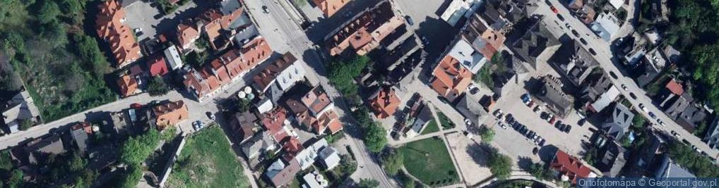 Zdjęcie satelitarne Oddział PTTK im. Karola Sicińskiego w Kazimierzu Dolnym
