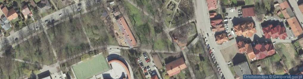 Zdjęcie satelitarne Oddział PTTK w Bochni