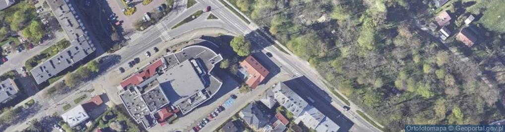 Zdjęcie satelitarne Oddział PTTK w Krośnie