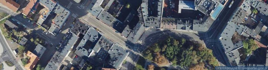 Zdjęcie satelitarne Oddział PTTK Zakładowy Baildon w Katowicach
