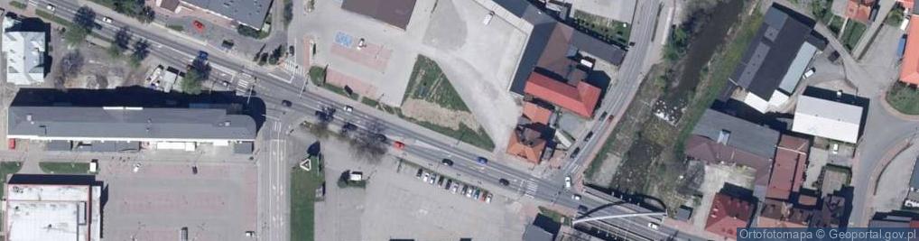 Zdjęcie satelitarne Oddział Zakładowy PTTK przy AZPB Andropol S.A. w Andrychowie