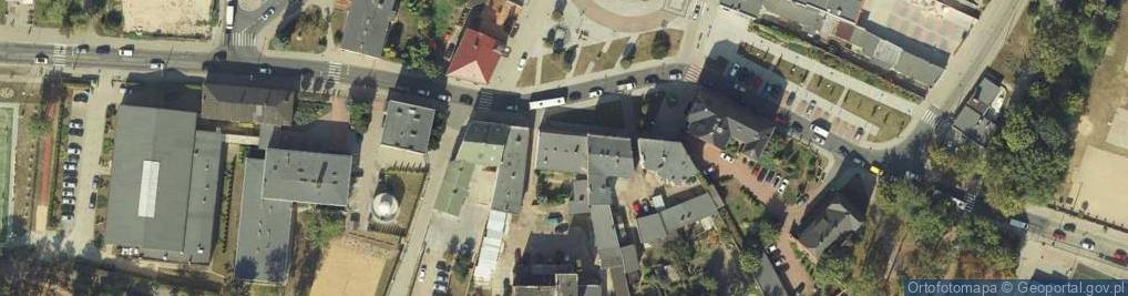 Zdjęcie satelitarne Pałucki Oddział PTTK w Żninie