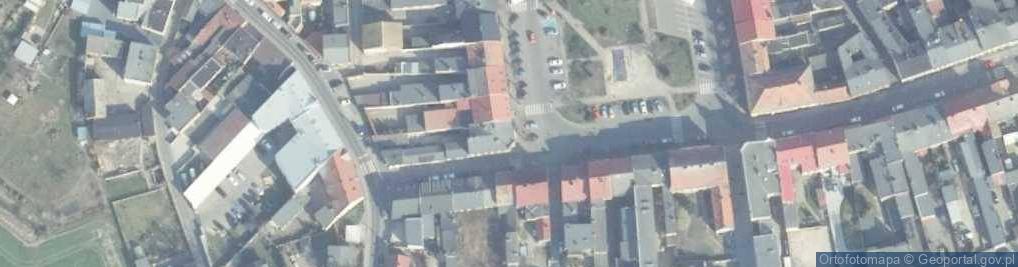 Zdjęcie satelitarne Danuta Wilczyńska Sklep Wielobranżowy Dana Danuta Wilczyńska