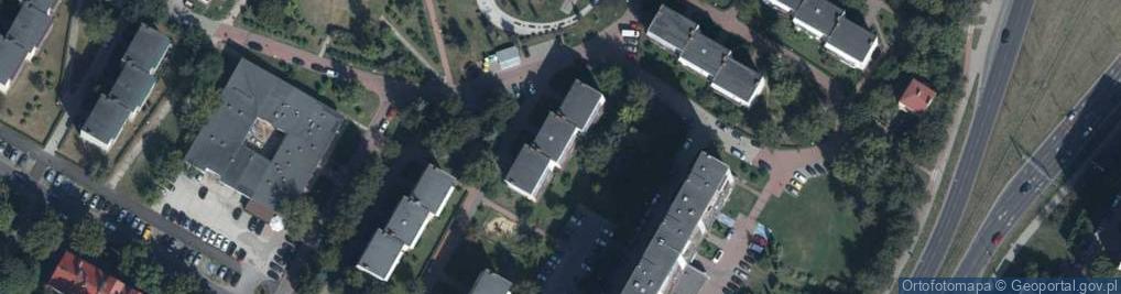 Zdjęcie satelitarne Michał Gwiner Przedsiębiorstwo Handlowo - Usługowe Mikuś