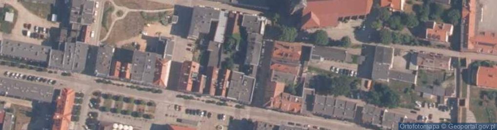 Zdjęcie satelitarne Sklep City Outlet Biuro Ubezpieczeń Vesta