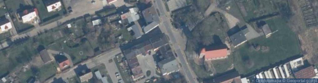 Zdjęcie satelitarne Sklep Odzieżowy Alf Handl Art Dziewiarskimi Grzegorz Prześluga
