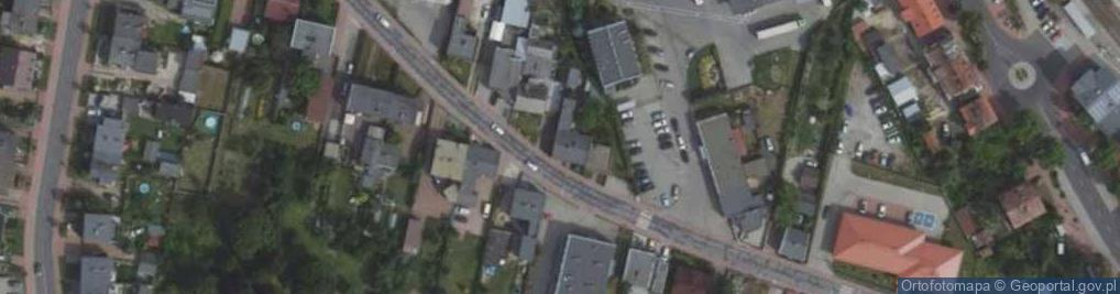 Zdjęcie satelitarne Sklep Odzieżowy Wielobranżowy Atta