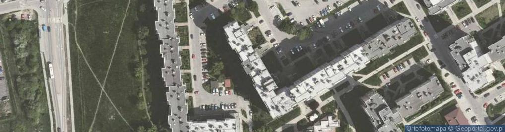 Zdjęcie satelitarne Sklep z Odzieżą Używaną