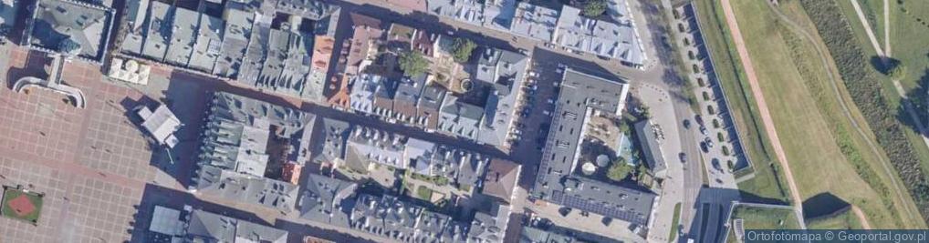 Zdjęcie satelitarne Sklep