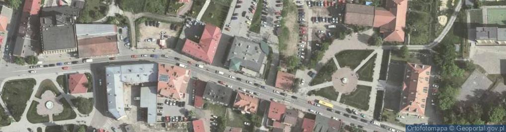 Zdjęcie satelitarne SNC Wieliczka