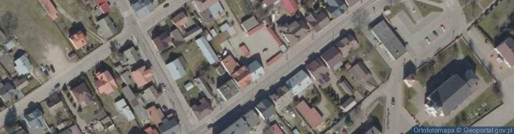 Zdjęcie satelitarne U Doroty - Sklep Odzieżowy i Usługi Krawieckie Dorota Laskowska 17-120 Brańsk, ul.Sienkiewicza 20