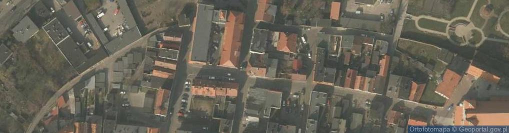 Zdjęcie satelitarne Złoty Róg