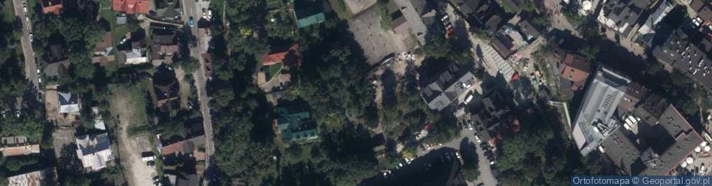 Zdjęcie satelitarne Górski Ogród Botaniczny w Zakopanem im. Mariana Raciborskiego Polskiej Akademii Nauk