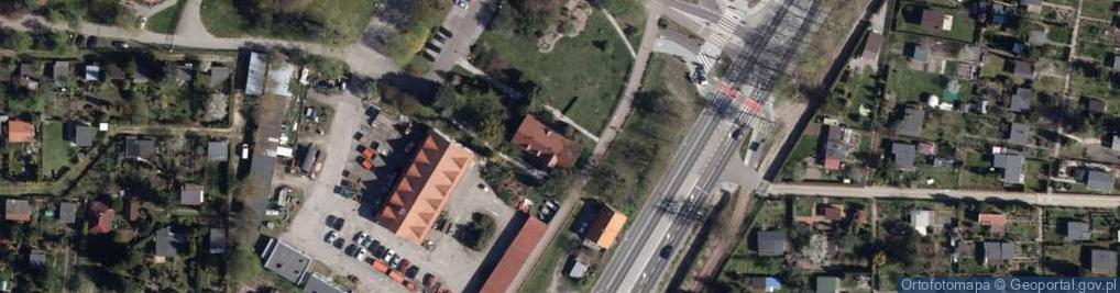 Zdjęcie satelitarne Leśny Park Kultury i Wypoczynku 'Myślęcinek' w Bydgoszczy