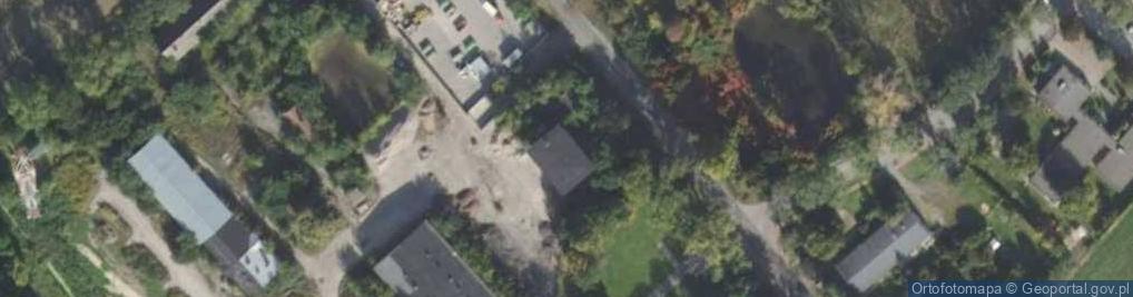 Zdjęcie satelitarne Ogród Roślin Leczniczych Instytutu Włókien Naturalnych i Roślin Zielarskich w Plewiskach