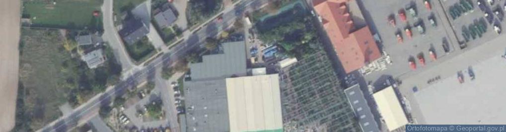 Zdjęcie satelitarne Centrum Ogrodnicze JUCCA