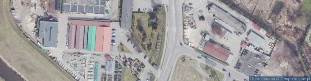 Zdjęcie satelitarne Centrum Ogrodnicze MEDAX