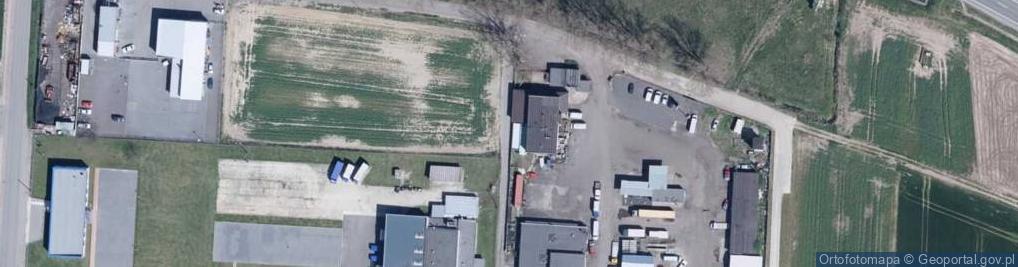 Zdjęcie satelitarne Centrum Rolnicze Agro-Man