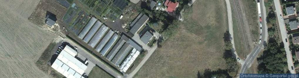 Zdjęcie satelitarne Gospodarstwo Ogrodnicze - uprawa doniczkowa bylin i iglaków
